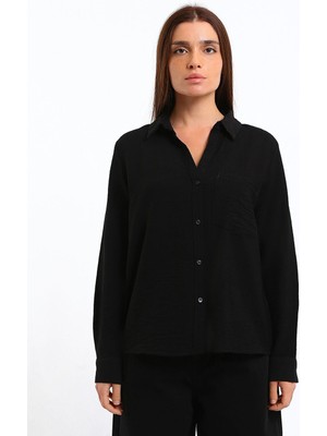 Lc Waikiki Yeni Sezon Dokulu Kadın Gömlek