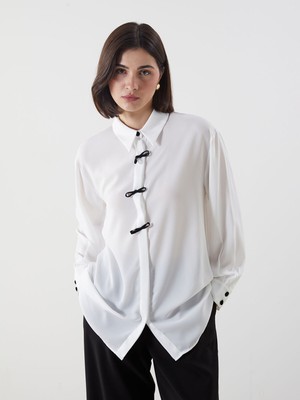 Lc Waikiki Yeni Sezon Fiyonk Detaylı Kadın Gömlek Tunik