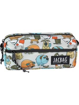 Jacbag Dual Zip-Iki Fermuarlı Kalemkutusu