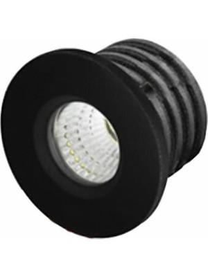 Ack 3W Günışığı LED Mobil Spot Armatür (Siyah Kasa)