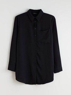 Lc Waikiki Yeni Sezon Cep Detaylı Kadın Gömlek Tunik