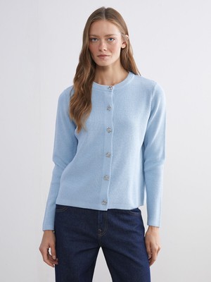 Lc Waikiki Yeni Sezon Bisiklet Yaka Kadın Triko Hırka