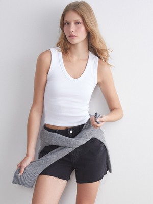 Lc Waikiki Yeni Sezon V Yaka Fitilli Kadın Atlet