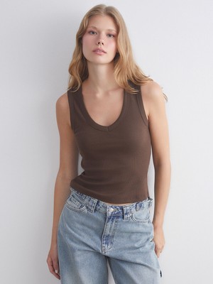 Lc Waikiki Yeni Sezon V Yaka Fitilli Kadın Atlet