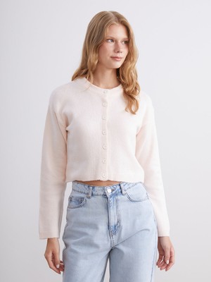 Lc Waikiki Yeni Sezon Bisiklet Yaka Kadın Triko Hırka