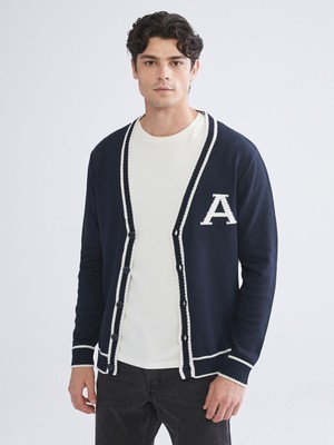 Lc Waikiki Yeni Sezon Standart Kalıp V Yaka Erkek Triko Hırka