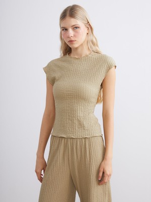 Lc Waikiki Yeni Sezon Bisiklet Yaka Dokulu Kadın Body