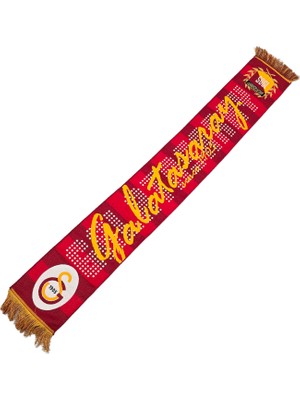May Atkı Galatasaray Taraftar Atkısı / Galatasaray Atkısı Dokuma Kumaş Lisanslı Orjinal Ürün