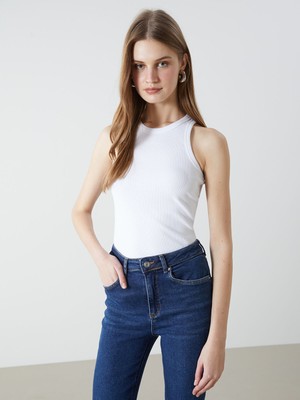 Lc Waikiki Yeni Sezon Bisiklet Yaka Dokulu Kadın Atlet