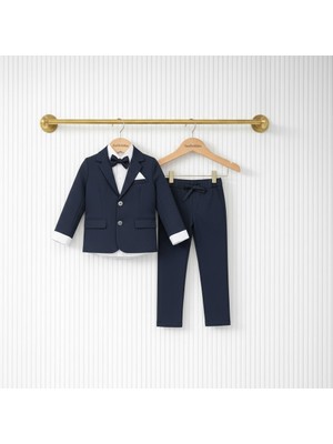 Seabubbles Ceketli Papyonlu Erkek Çocuk Takım Elbise