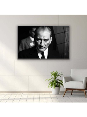 Dekorica Atatürk Cam Tablo