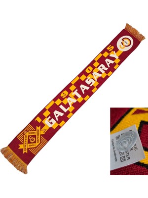 May Atkı Galatasaray Taraftar Atkısı / Galatasaray Atkısı Dokuma Kumaş Lisanslı Orjinal Ürün