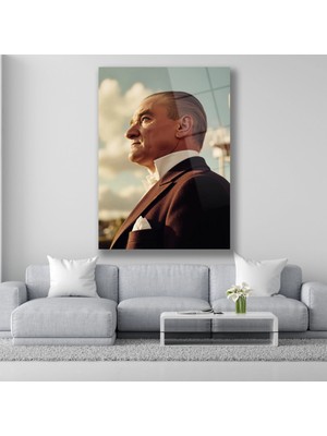 Dekorica Atatürk Cam Tablo