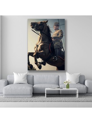 Dekorica Atatürk Cam Tablo