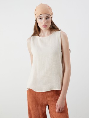 Lc Waikiki Yeni Sezon Bisiklet Yaka Müslin Bluz