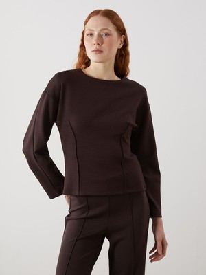 Lc Waikiki Yeni Sezon Bisiklet Yaka Kadın Tişört