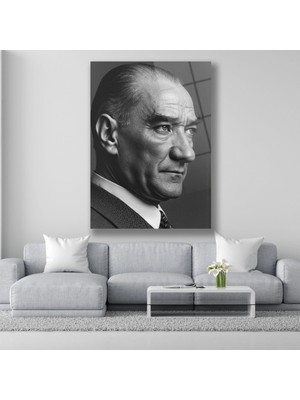 Dekorica Atatürk Cam Tablo