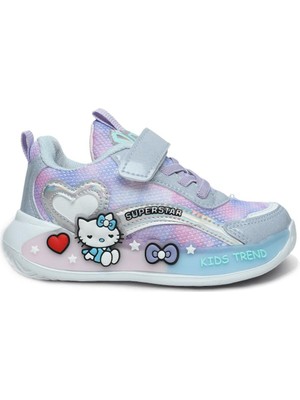 Kindep (Super) Cırtlı Çocuk Spor Ayakkabı Gri