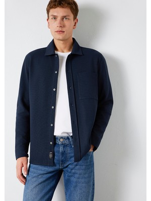 Mavi Cepli Lacivert Gömlek 0211874-70490