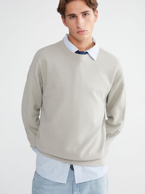 Lc Waikiki Yeni Sezon Bisiklet Yaka Erkek Sweatshirt