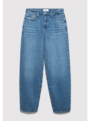 Mavi Leila Premium Blue Puslu Koyu Mavi Jean Pantolon 1010600-A1572