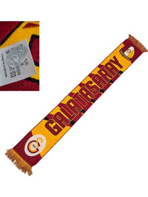 May Atkı Galatasaray Taraftar Atkısı / Tek Gerçek Galatasaray Atkısı / Dokuma Kumaş Lisanslı Orjinal Ürün