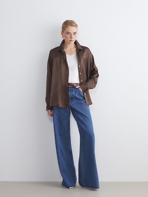 Lc Waikiki Yeni Sezon Wideleg Kadın Jean Pantolon