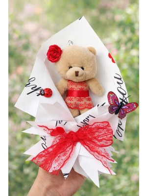 Ayıcık Buketi – Özel Süslemeli, Şık Hediyelik