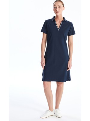 Lc Waikiki Yeni Sezon Polo Yaka Pike Elbise