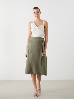 Lc Waikiki Yeni Sezon Beli Lastikli Kadın Etek