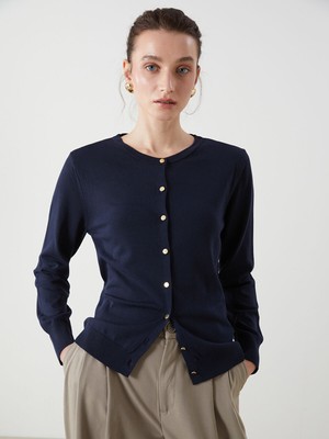 Lc Waikiki Yeni Sezon Bisiklet Yaka Kadın Triko Hırka