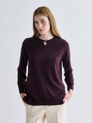 Lc Waikiki Yeni Sezon Bisiklet Yaka Kadın Triko Kazak