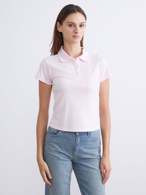 Lc Waikiki Yeni Sezon Polo Yaka Kadın Tişört