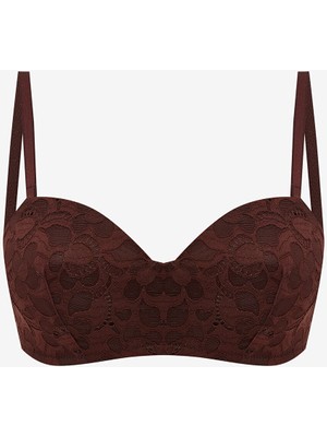 Lc Waikiki Yeni Sezon Balenli Dolgusuz Dantelli Straplez Sütyen