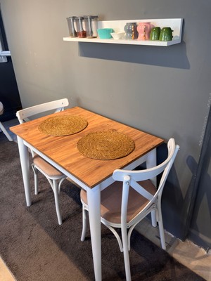 Vogue Tasarım ve Aksesuar 60X90 Küçük Mutfak Yemek Balkon Masası – Şık & Dayanıklı