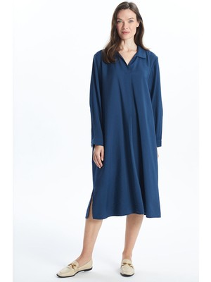 Lc Waikiki Yeni Sezon Gömlek Yaka Elbise