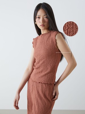 Lc Waikiki Yeni Sezon Bisiklet Yaka Dokulu Bluz