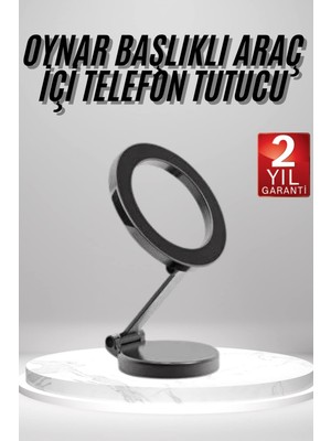LTG Nova Magsafe Telefon Tutucu 360 Dönebilen Ayarlanabilir Araç Içi Tutucu
