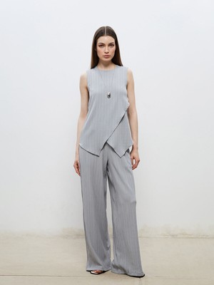 Lc Waikiki Yeni Sezon Beli Lastikli Keten Karışımlı Kadın Pantolon