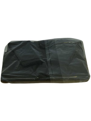 SHC4200 Battal Boy Atlet Geri Dönüşüm Granül Çanta Poşet 65X35 cm Kalın Siyah 1000 gr 1 Paket