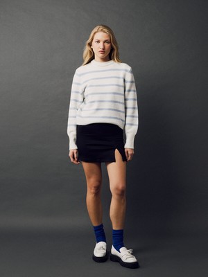 Lc Waikiki Yeni Sezon Kadın Beli Fermuarlı Düz Jean Etek