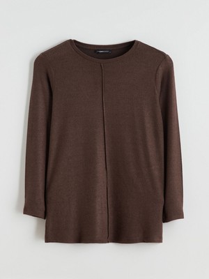 Lc Waikiki Yeni Sezon Bisiklet Yaka Kadın Tişört