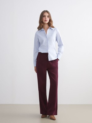 Lc Waikiki Yeni Sezon Beli Lastikli Geniş Paça Kadın Pantolon