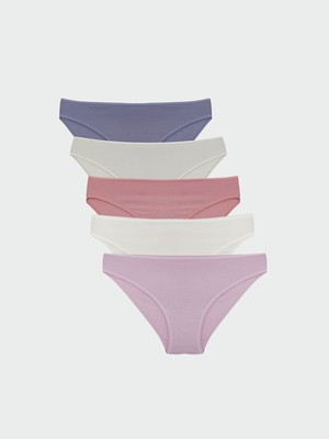 Lc Waikiki Yeni Sezon Düz Bikini Külot 5'li