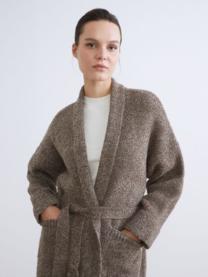 Lc Waikiki Yeni Sezon Şal Yaka Kadın Triko Hırka