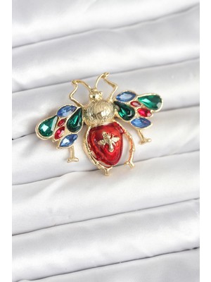 Ayder Timya Süslü Arı Model Broş (Timya/1395) 195556