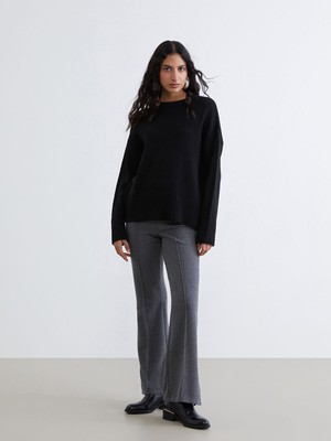 Lc Waikiki Yeni Sezon Beli Lastikli Ispanyol Paça Kadın Pantolon