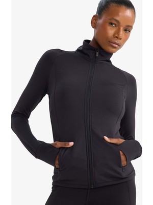 DeFacto Fitted Ultra Soft Fermuarlı Hırka B3985AX26SP