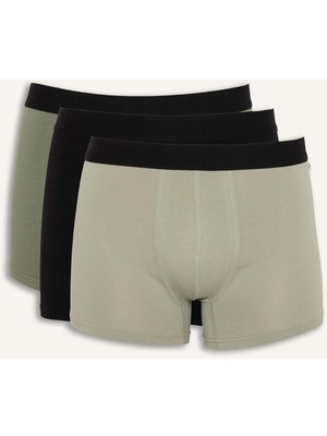DeFacto Regular Fit 3'lü Boxer C9549AX26SP