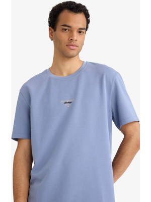 DeFacto Nefes Alabilen Baskılı Tişört F8094AX26SP